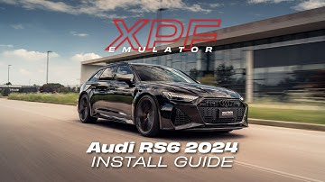 Audi RS6 C8 How to remove OPF-GPF  - XPF Emulator Install Guide
