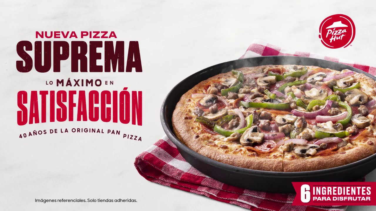¡Nueva Suprema Pan Pizza! YouTube