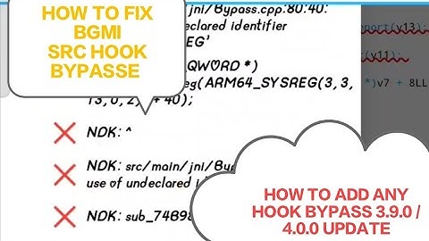 HOW TO ADD BGMI BYPASS ANY LIB ALL ERROR FULY FIX 3.9.0 UPDATED || HOW TO FIX BGMI SRC ALL ERROR 