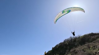 Параглайдинг, Черное море, Несебр, Болгария / Paragliding, Black Sea, Nessebar, Bulgaria