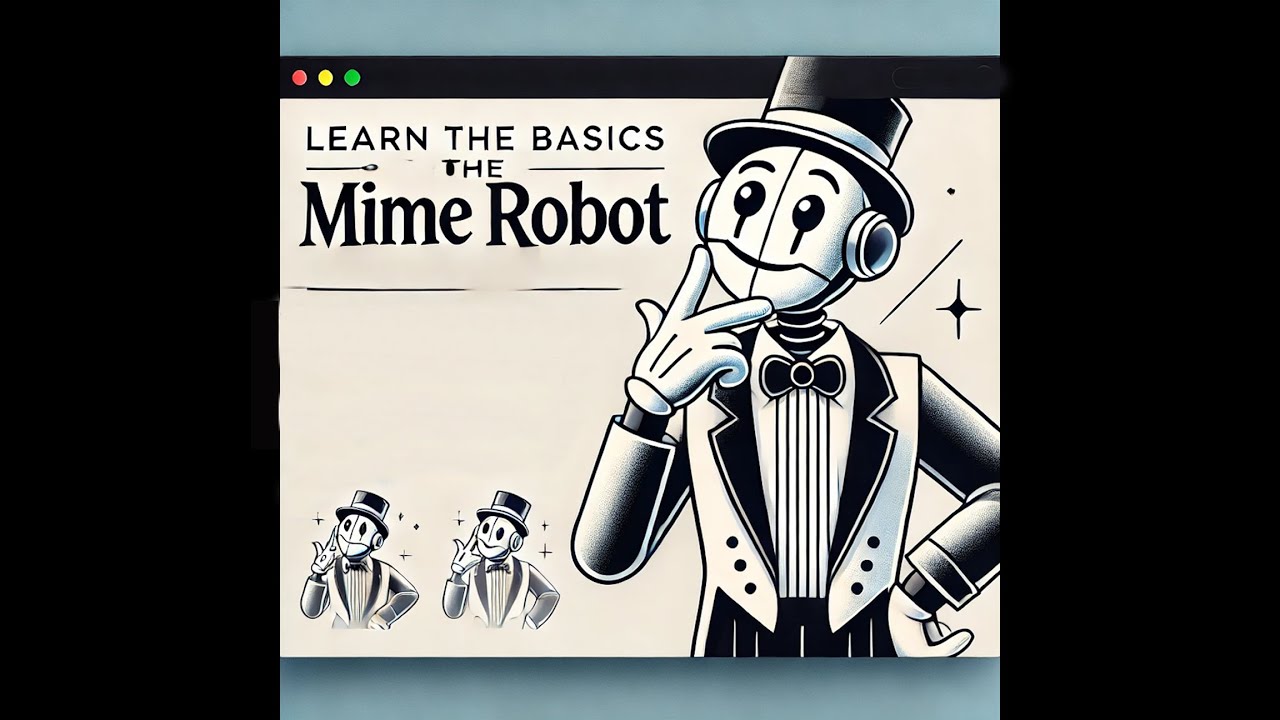 WOW! ✨🤖🤖Perfect the Basic Mime Robot Movement Like a Pro!🤖🤖🤖✨