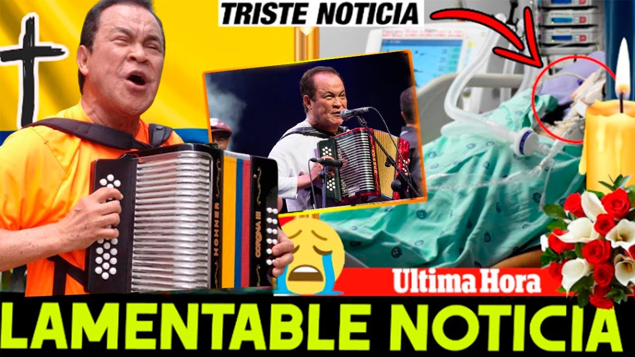 🔴 ULTIMA HORA HACE UNAS HORAS lamentable malas noticias cantante