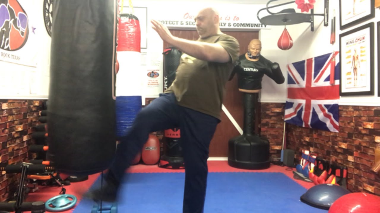 Self Defense Kicks Kicking Practice Youtube