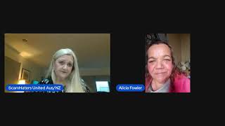 Cathy and Alicia (ScamHaters United Aus/Nz ) had an important Live Chat.. please listen