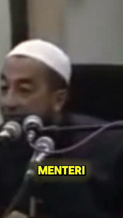 Ustaz Azhar Idrus Lawak Beza Menteri Sultan