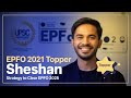 🔥UPSC EPFO EO/AO Topper Interview 💥 | EPFO Preparation Strategy | How to Crack UPSC EPFO