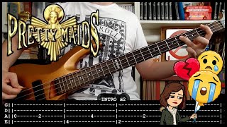 Pretty Maids - Please Don'T Leave Me (Bass Cover W/ Tabs & Lyrics)