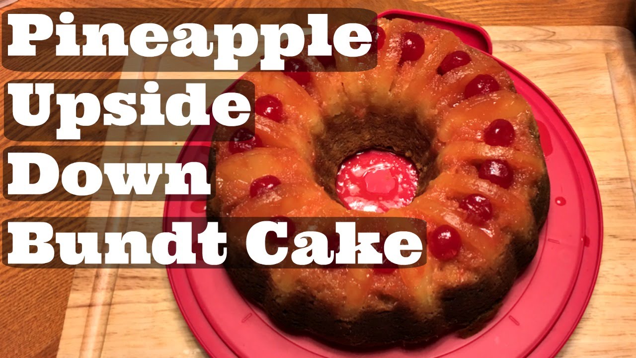 Pineapple Upside Down Bundt Cake - YouTube