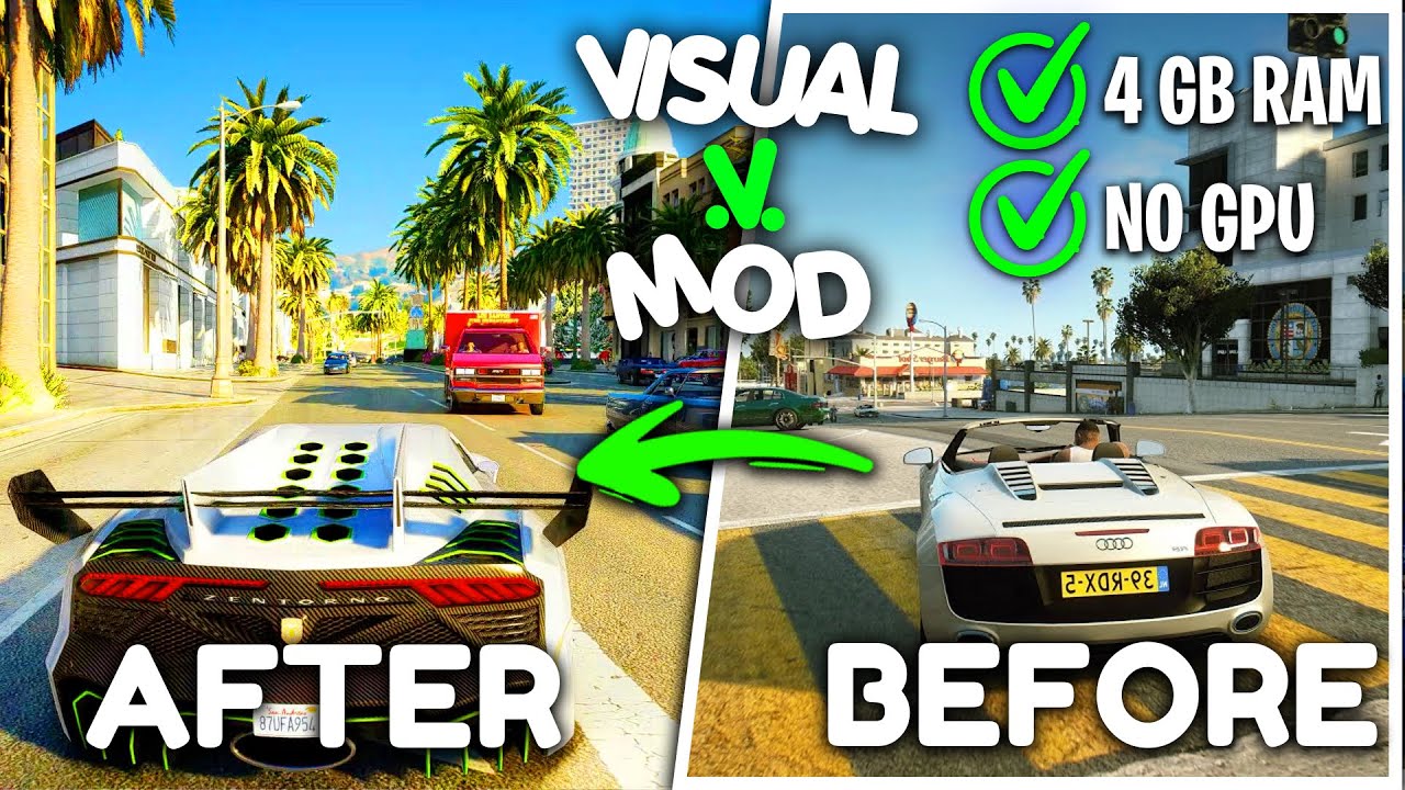 Top 5 GTA 5 visual mods for realistic graphics