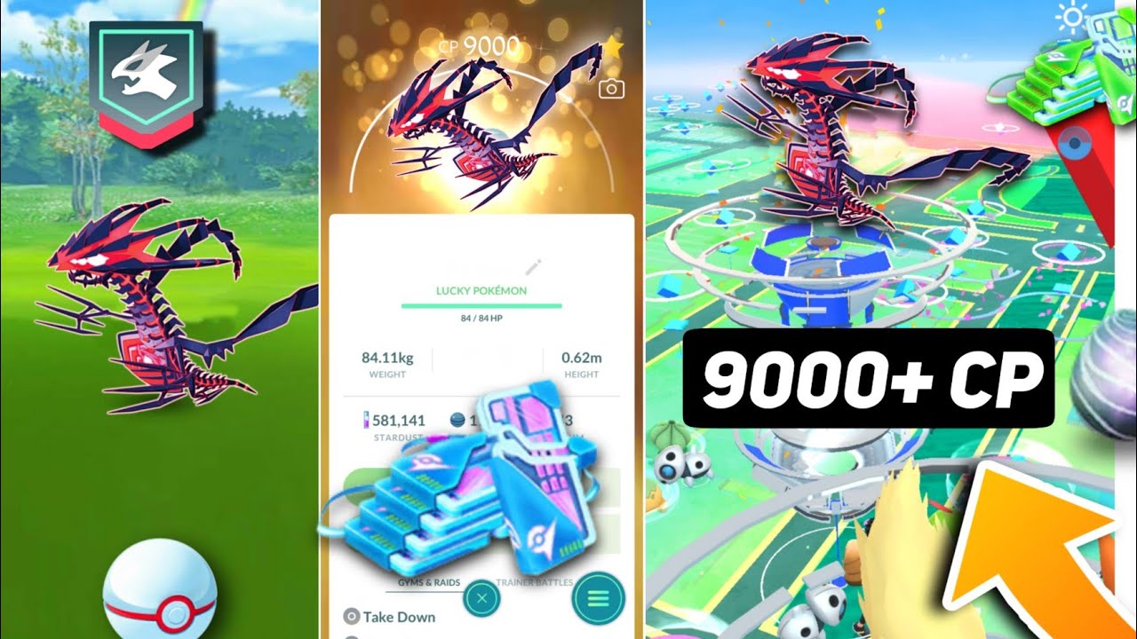 9000+ cp Legendary Pokemon in pokemon go Highest cp ever Eternatus