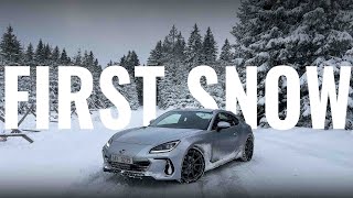 ❄️ Subaru BRZ 2023 - First Snow Drive!
