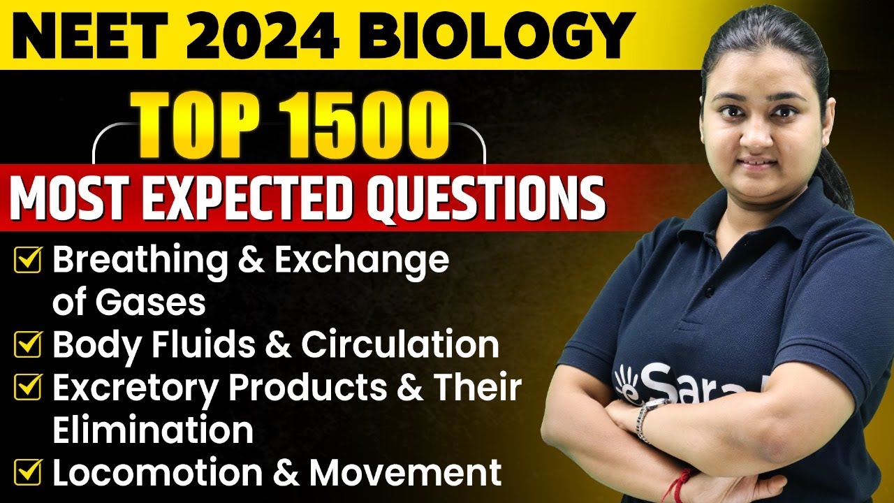 NEET 2024 Biology Top Most Expected Question | NEET 2024 preparation ...