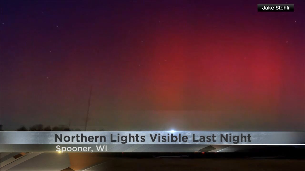 WATCH: Time lapse of Northern Lights in our area - YouTube