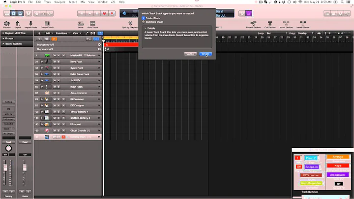 Nesting Track Stacks (Logic Pro X) - CyX The SenZei