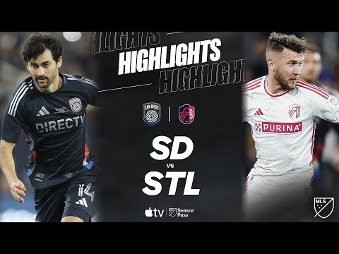 San Diego FC St. Louis City Goals And Highlights