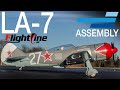 FlightLine La-7 1100mm - Unboxing & Assembly - Motion RC