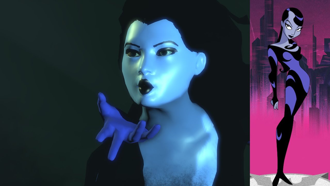 Batman Arkham City Skin Inque From Batman Beyond - YouTube