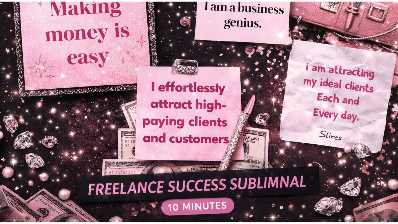 FREELANCE ABUNDANCE SUBLIMINAL | High-Paying Clients, Advance Payments & Non-Stop Success