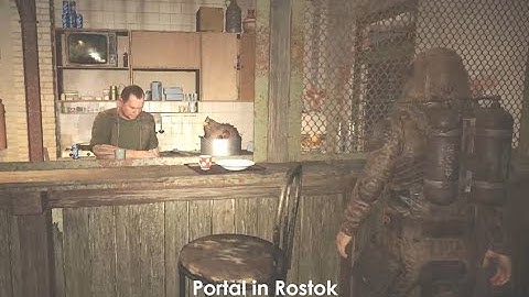 Teleporter in Rostok 100 Rads Bar Stalker 2
