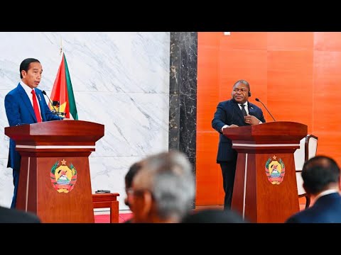 Pernyataan Pers Bersama Presiden Jokowi dan Presiden Mozambik Filipe Nyusi, Maputo, 23 Agustus 2023