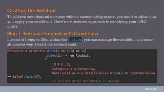 How to Add a Condition Inside or After .Select() Using LINQ with Entity Framework