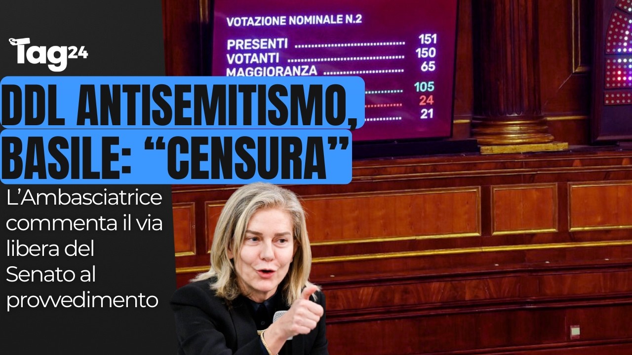 Via libera al Ddl antisemitismo, l'indignazione di Elena Basile: 