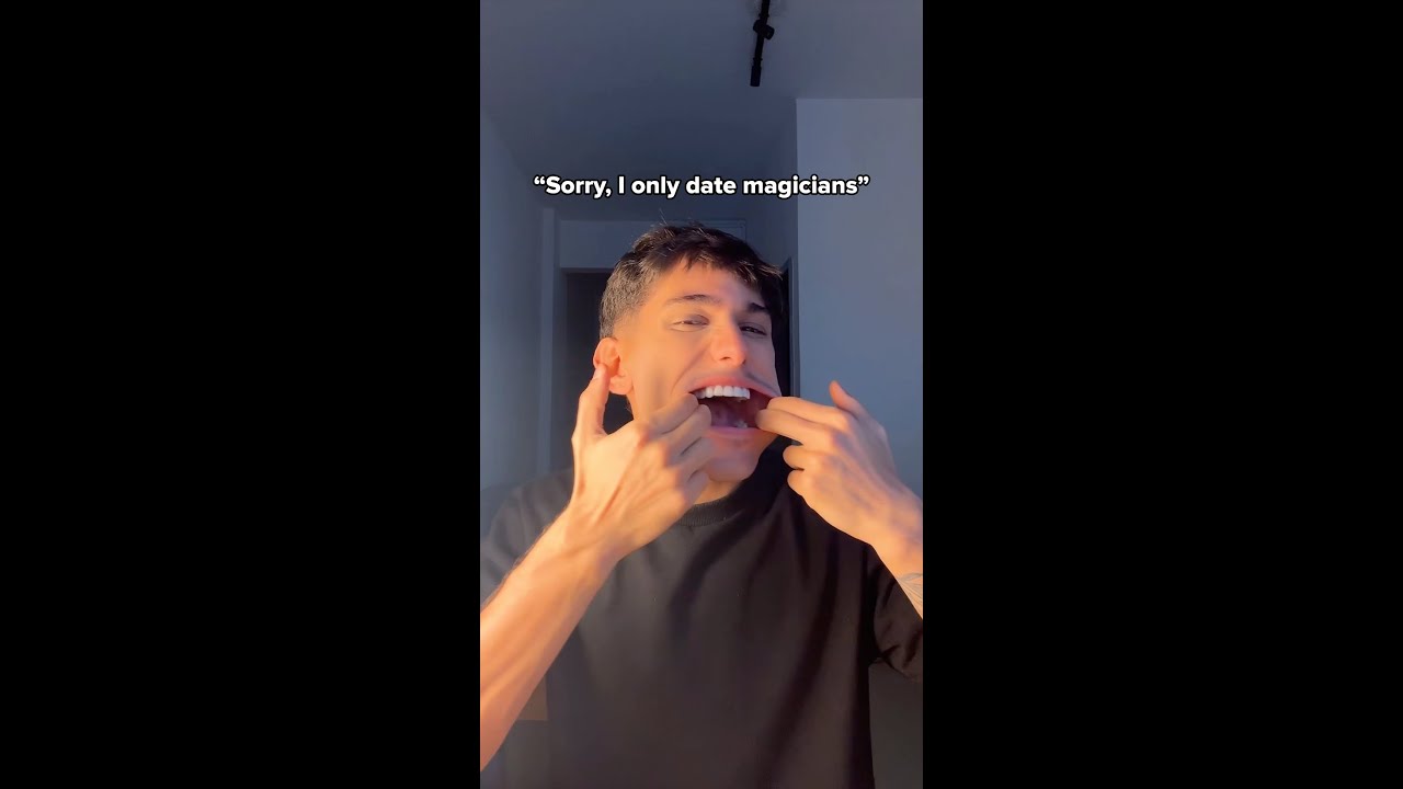 "Sorry I date only magicians". SAY NO MORE 🙌✨