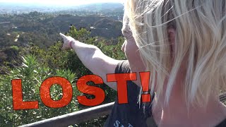 Kids get LOST! Hiking the Hollywood Sign