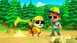 PAW Patrol Fire Safety with Rubble - Monster How Should I Feel - Mighty Pups Animation by Axtraa 54,925 views 3 weeks ago 52 seconds