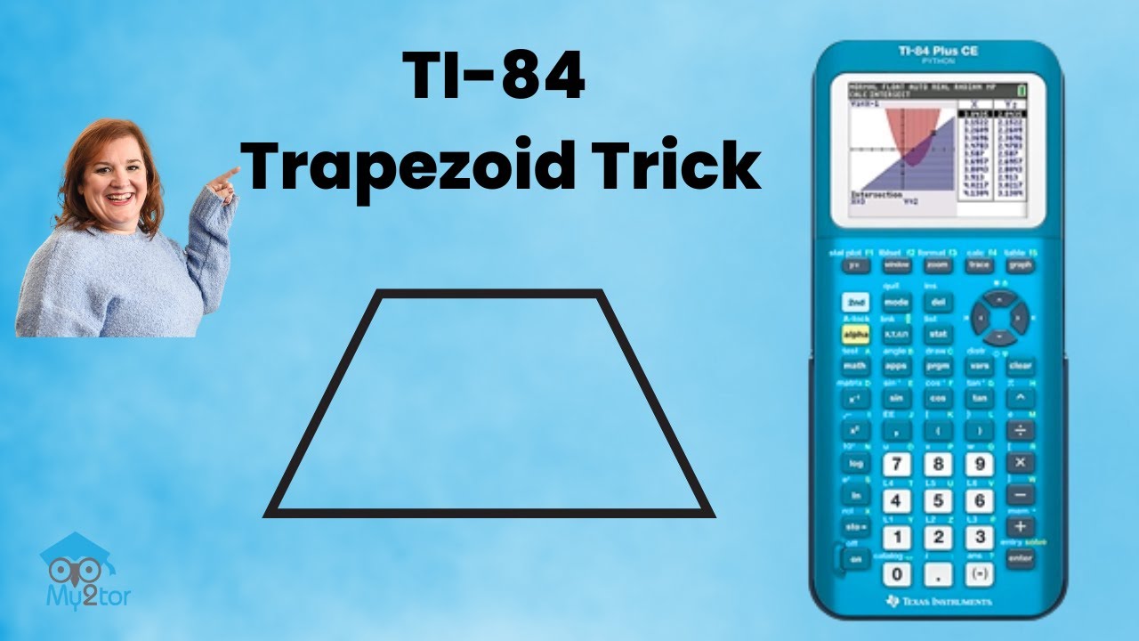 Trapezoid Scratch Program How to Program Area of a Trapezoid on the TI-84 (ACT/SAT Calculator ...
