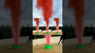 Experiment;Giant toothpaste eruption from coca-cola mtn dew, fanta vs mentos in Big underground fyp