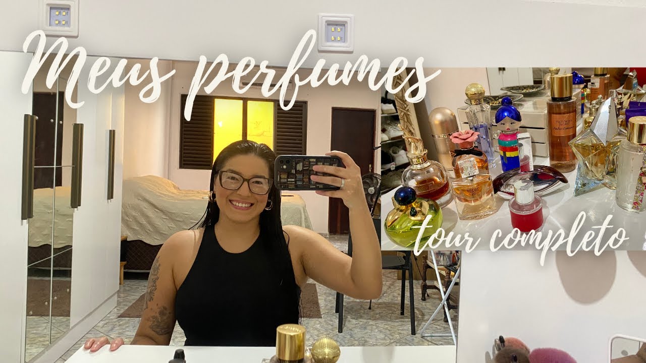 Tour pelos meus perfumes importados! 🎀