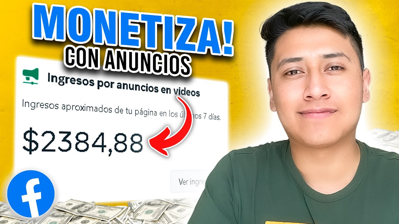 Como activar la y ganar dinero en Facebook 2024 💰 YouTube