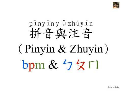 Learn the Chinese Alphabet in Less Than 20 min! Pinyin & Zhuyin