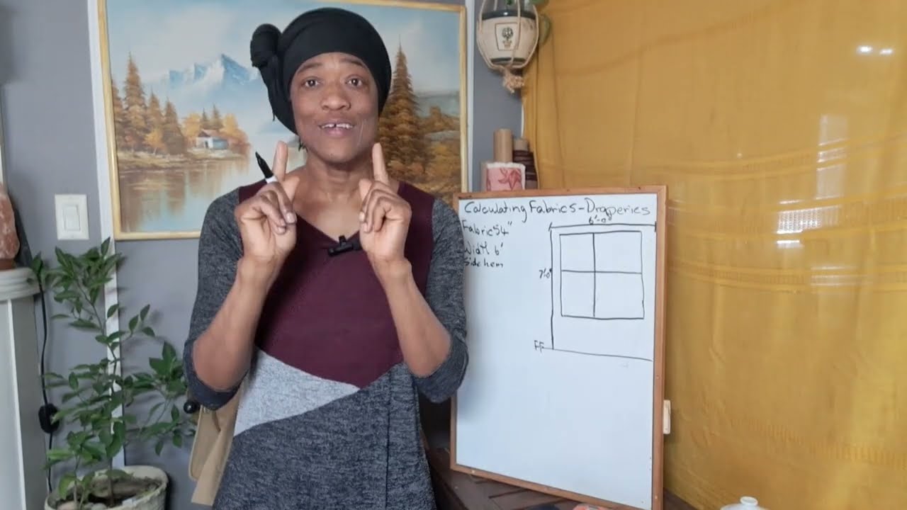How To Calculate Fabric Yardage For Curtains YouTube