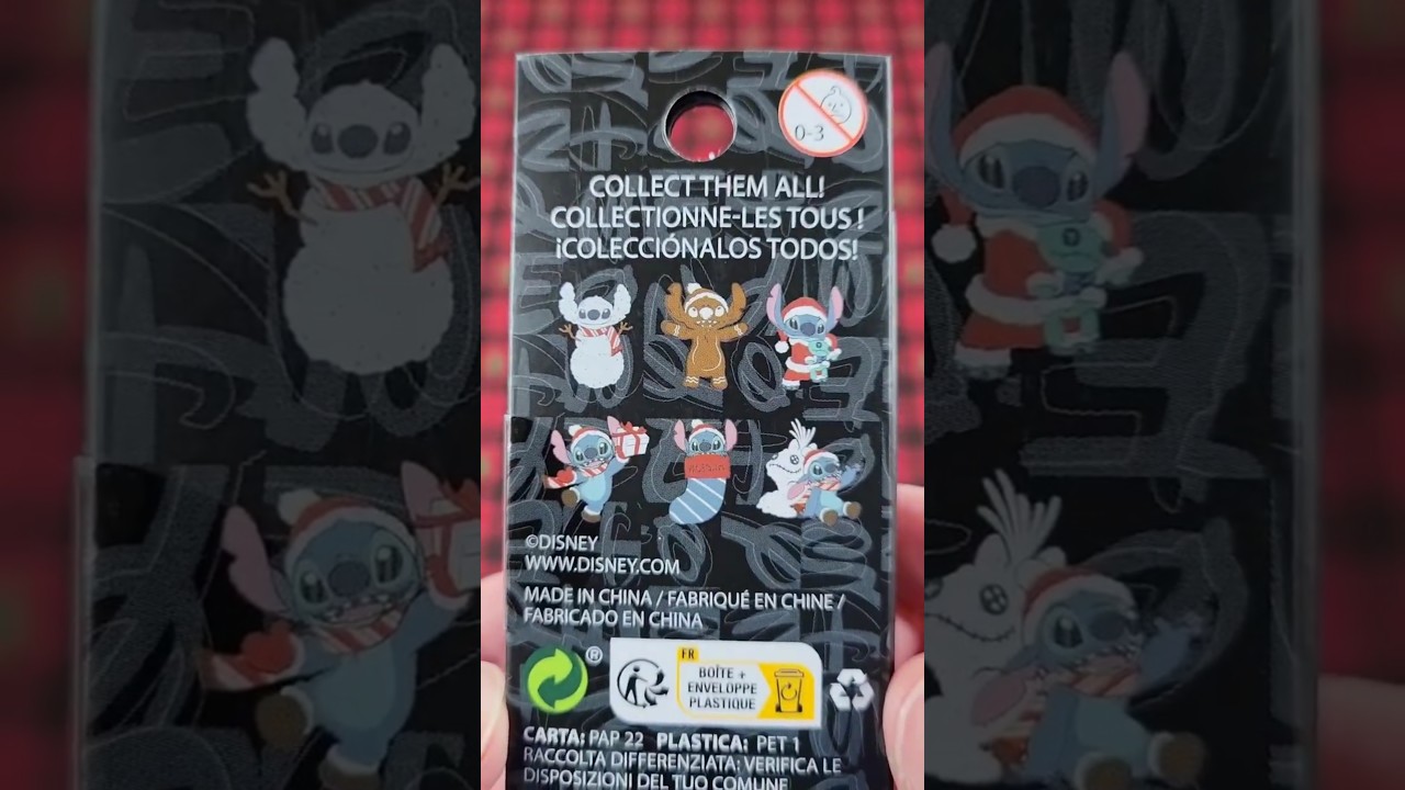 Loungefly Stitch Holiday Mystery Pins 