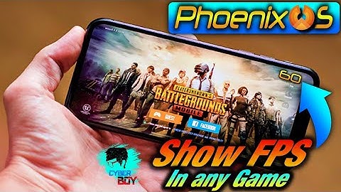 How to show fps in phoenix os pubg | Show FPS in PUBG Mobile on Phoenix OS | Fps counter - 2020 Best