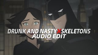 Download lagu drunk and nasty x skeletons - pierre bourne [edit audio]