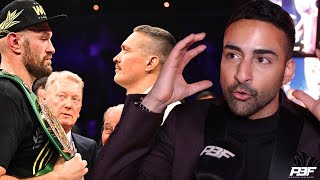 "I DON'T THINK IT'S POSSIBLE" - DEV SAHNI GETS REAL ON TYSON FURY VS OLEKSANDR USYK, BREAKS IT DOWN