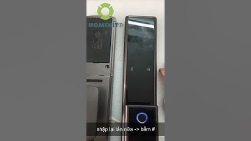 HomeKit - Cách đổi ngôn ngữ khoá AB-14E