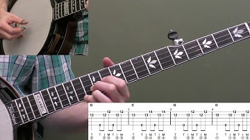 Boil Them Cabbage Down (Up-The-Neck) | Beginner Bluegrass Banjo Lesson With Tab