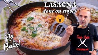 Easy Stovetop Lasagna