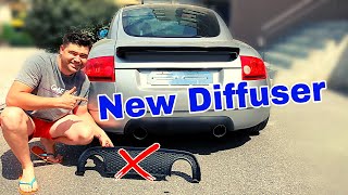 How to swap rear diffuser on a Audi TT mk1 - YouTube
