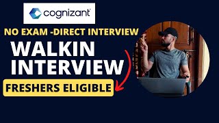 Cognizant Mega Walkin Interview For Freshers | Latest Job Updates In Hindi | Private Company Jobs