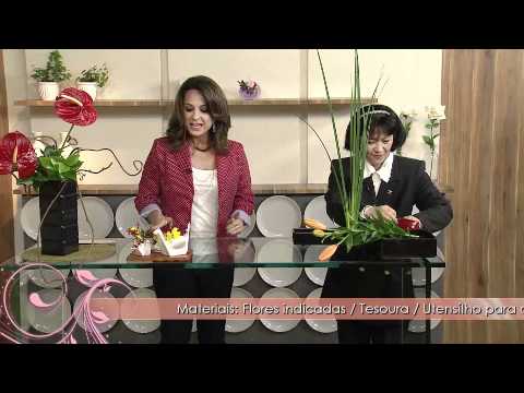 Vídeo: Como Fazer Um Ikebana