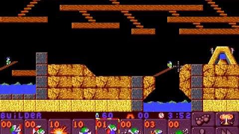 DOS Lemmings 2: The Tribes Classic 4 Tension Sheet, Good Idea