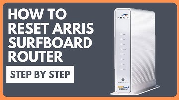 How To Reset Arris SURFboard Router To Factory Default Settings