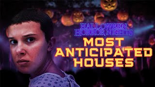 Halloween Horror Nights 2023 MOST ANTICIPATED Houses &amp; Scarezones | Countdown to HHN 32