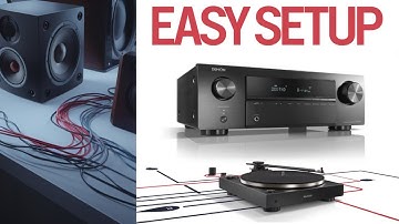 Easy guide for setting up an AV Receiver ( AVR)  for beginners. Part 1