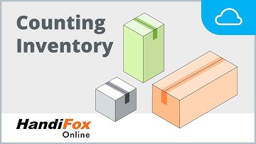 Counting Inventory in HandiFox Online
